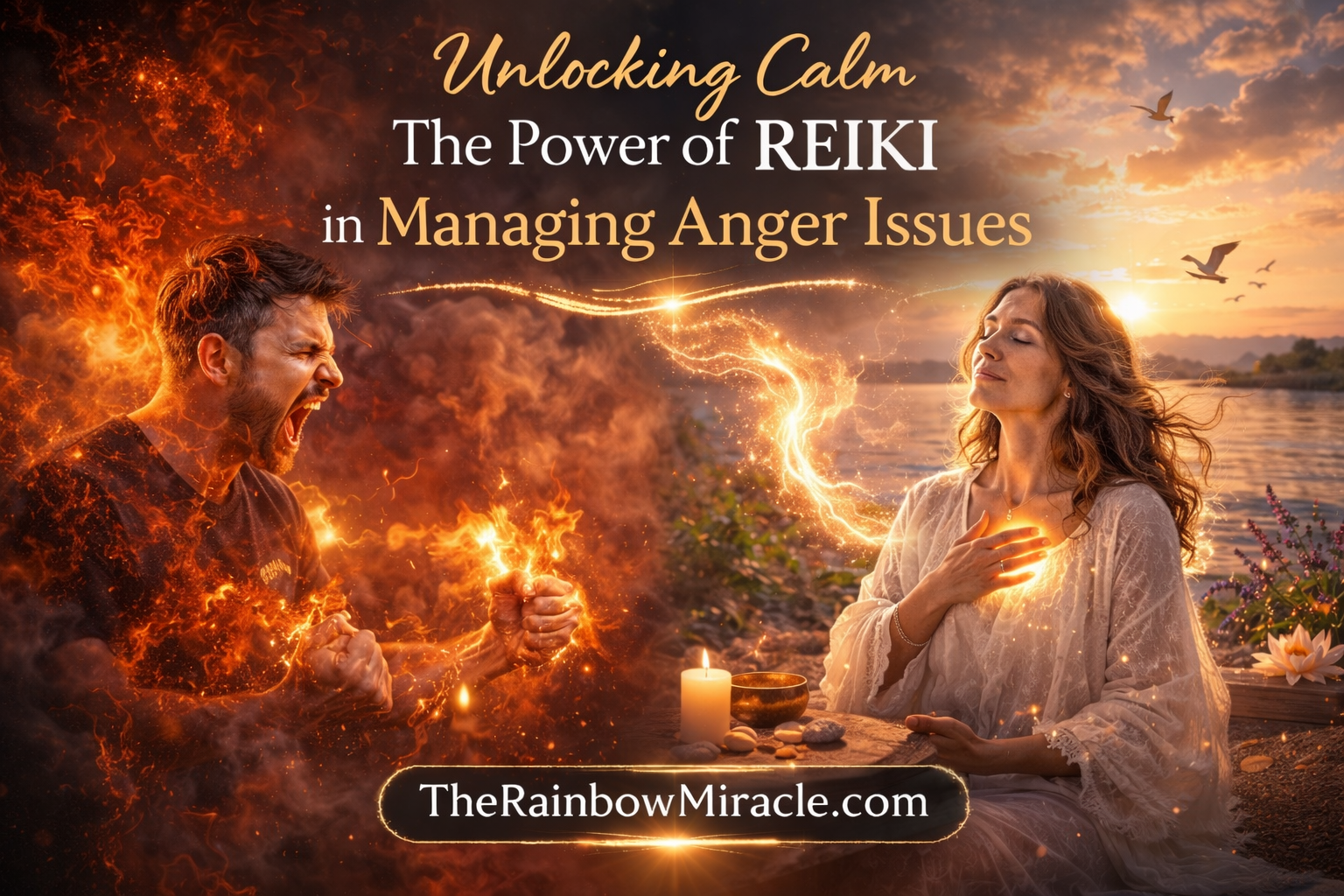 Unlocking Calm: The Power of REIKI in Managing Anger Issues